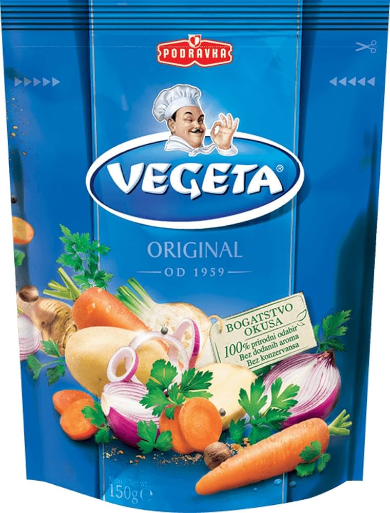 Amazon.co.jp: クロアチア産 野菜ブイヨン ベゲタ VEGETA 150g